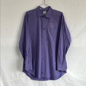 Purple Checkered Men's Shirt